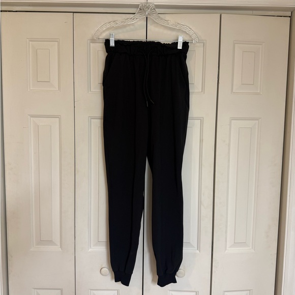 lululemon athletica Pants - Lululemon Women’s Keep Moving High Rise Jogger Athletic Black Pants Size 4